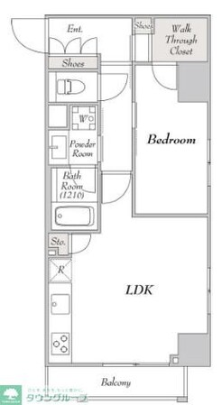 MYRIA RESIDENCE Komagomeの物件間取画像